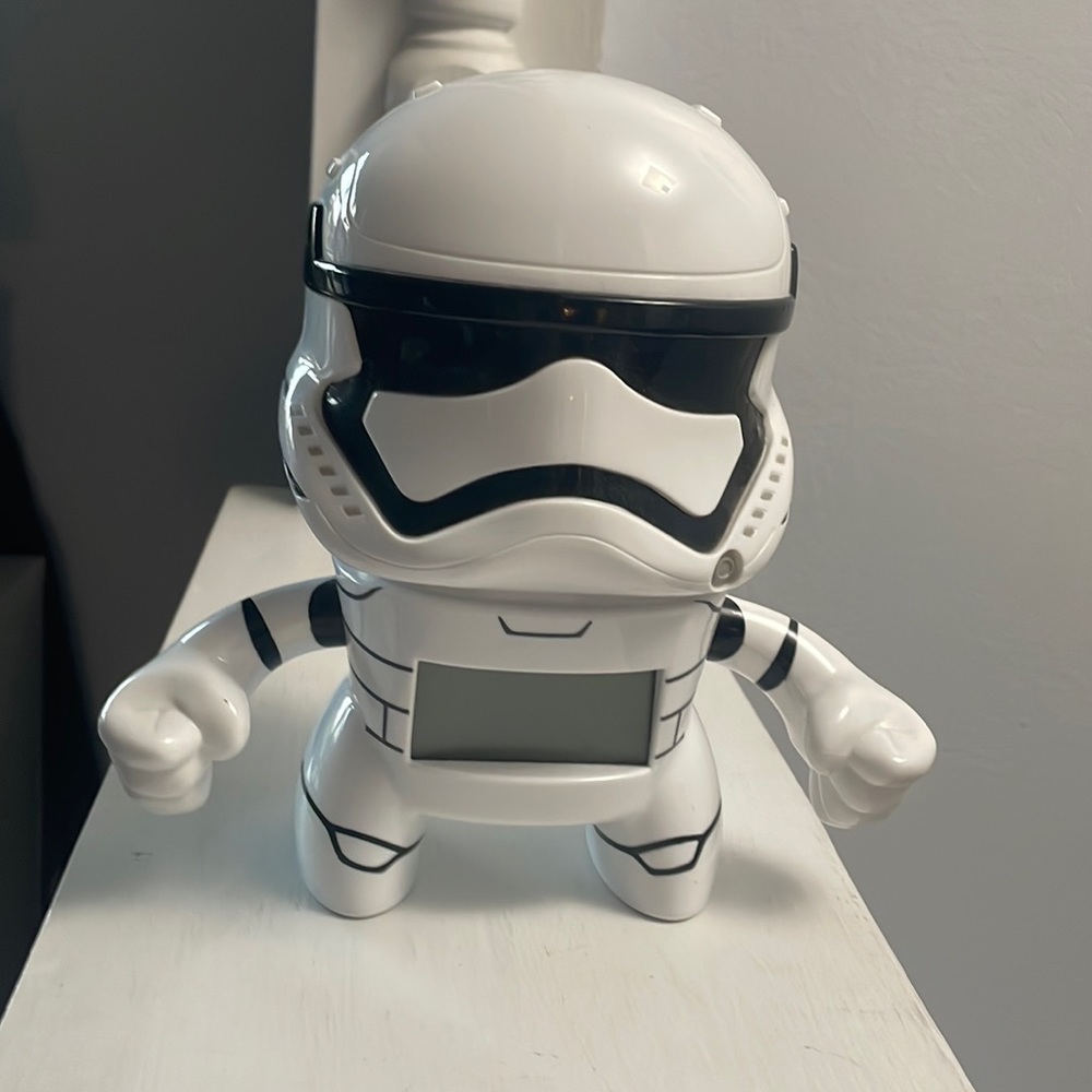 Star Wars Storm Trooper alarm clock